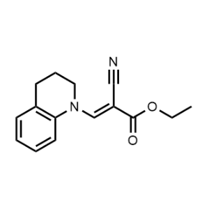 Ethyl 2-cyano-3-(3,4-dihydroquinolin-1(2H)-yl)acrylate|CS-1161669
