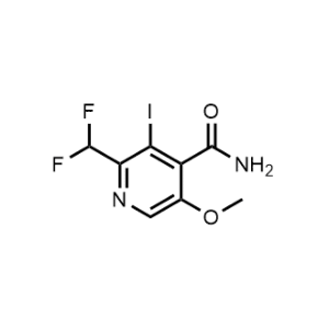 2-(Difluoromethyl)-3-iodo-5-methoxyisonicotinamide|CS-1161678