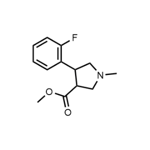 Methyl 4-(2-fluorophenyl)-1-methylpyrrolidine-3-carboxylate|CS-1161692