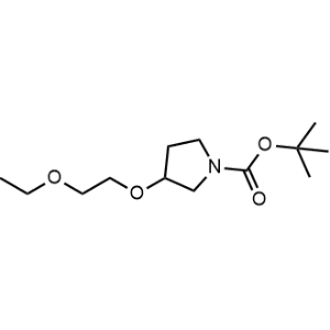 Tert-butyl 3-(2-ethoxyethoxy)pyrrolidine-1-carboxylate|CS-1161712