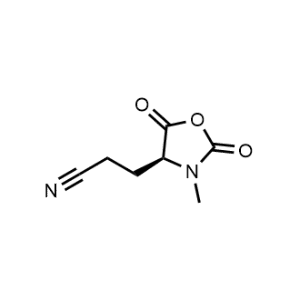 (S)-3-(3-Methyl-2,5-dioxooxazolidin-4-yl)propanenitrile|CS-1161725
