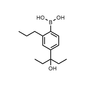 (4-(3-Hydroxypentan-3-yl)-2-propylphenyl)boronic acid|CS-1161743