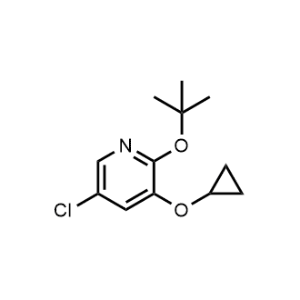 2-(Tert-butoxy)-5-chloro-3-cyclopropoxypyridine|CS-1161833