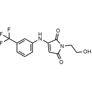 1-(2-Hydroxyethyl)-3-((3-(trifluoromethyl)phenyl)amino)-1H-pyrrole-2,5-dione|CS-1161843