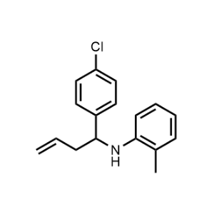 N-(1-(4-Chlorophenyl)but-3-en-1-yl)-2-methylaniline|CS-1161844