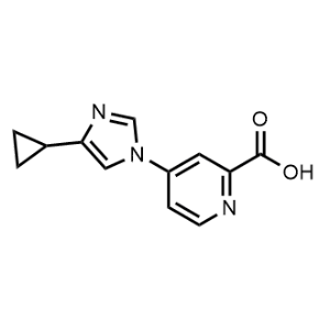 4-(4-Cyclopropyl-1H-imidazol-1-yl)picolinic acid|CS-1161865
