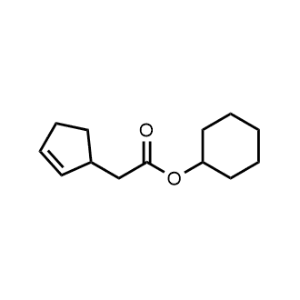 Cyclohexyl 2-(cyclopent-2-en-1-yl)acetate|CS-1161867