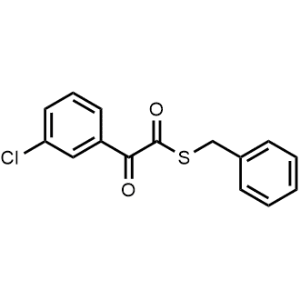 S-Benzyl 2-(3-chlorophenyl)-2-oxoethanethioate|CS-1161868