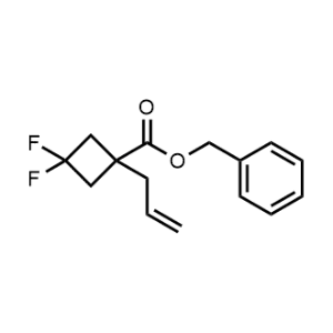 Benzyl 1-allyl-3,3-difluorocyclobutane-1-carboxylate|CS-1161873