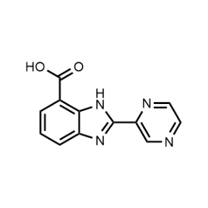 2-(Pyrazin-2-yl)-1H-benzo[d]imidazole-7-carboxylic acid|CS-1161895