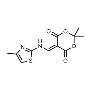 2,2-Dimethyl-5-(((4-methylthiazol-2-yl)amino)methylene)-1,3-dioxane-4,6-dione|CS-1161939