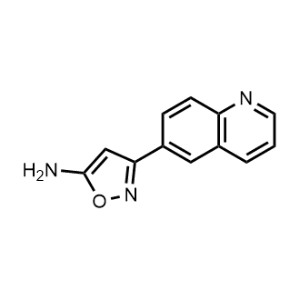 3-(Quinolin-6-yl)isoxazol-5-amine|CS-1161970