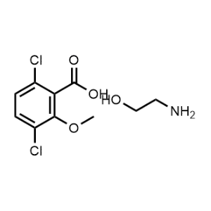 2-Aminoethan-1-ol 3,6-dichloro-2-methoxybenzoate|CS-1161984