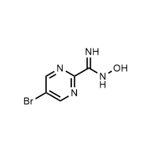 5-Bromo-N-hydroxypyrimidine-2-carboximidamide|CS-1162012