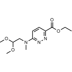 Ethyl 6-((2,2-dimethoxyethyl)(methyl)amino)pyridazine-3-carboxylate|CS-1162094