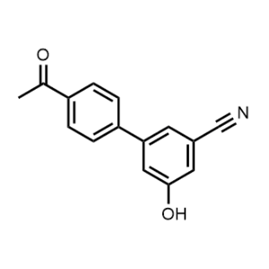 4'-Acetyl-5-hydroxy-[1,1'-biphenyl]-3-carbonitrile|CS-1162171