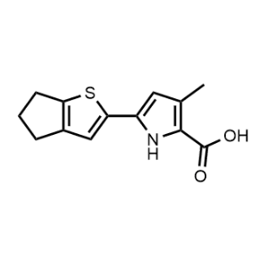 5-(5,6-Dihydro-4H-cyclopenta[b]thiophen-2-yl)-3-methyl-1H-pyrrole-2-carboxylic acid|CS-1162223