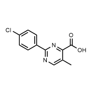 2-(4-Chlorophenyl)-5-methylpyrimidine-4-carboxylic acid|CS-1162280