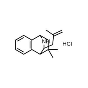 3,3-Dimethyl-9-(2-methylallyl)-1,2,3,4-tetrahydro-1,4-(epiminomethano)naphthalene hydrochloride|CS-1162520