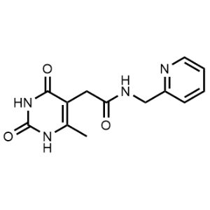 2-(6-Methyl-2,4-dioxo-1,2,3,4-tetrahydropyrimidin-5-yl)-N-(pyridin-2-ylmethyl)acetamide|CS-1162577