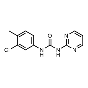 1-(3-Chloro-4-methylphenyl)-3-(pyrimidin-2-yl)urea|CS-1162596