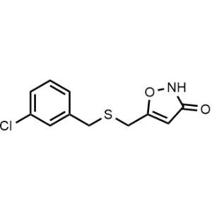 5-(((3-Chlorobenzyl)thio)methyl)isoxazol-3(2H)-one|CS-1162741