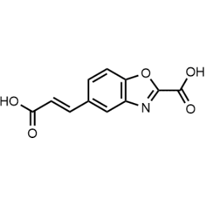 5-(2-Carboxyvinyl)benzo[d]oxazole-2-carboxylic acid|CS-1162840