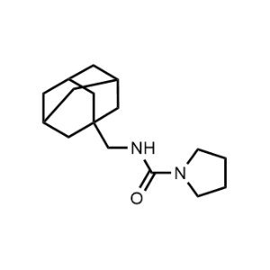 N-(Adamantan-1-ylmethyl)pyrrolidine-1-carboxamide|CS-1162960