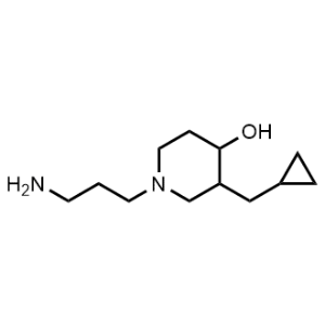 1-(3-Aminopropyl)-3-(cyclopropylmethyl)piperidin-4-ol|CS-1163039