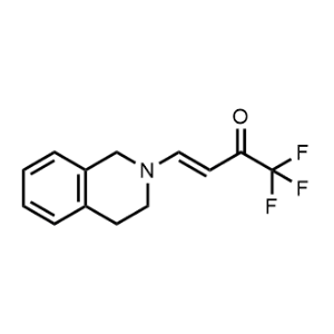 4-(3,4-Dihydroisoquinolin-2(1H)-yl)-1,1,1-trifluorobut-3-en-2-one|CS-1163064