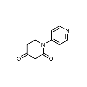 1-(Pyridin-4-yl)piperidine-2,4-dione|CS-1163106