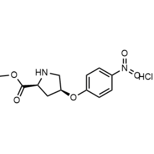 Methyl (2S,4S)-4-(4-nitrophenoxy)pyrrolidine-2-carboxylate hydrochloride|CS-1163130