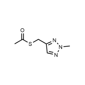 S-((2-Methyl-2H-1,2,3-triazol-4-yl)methyl) ethanethioate|CS-1163156