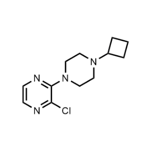 2-Chloro-3-(4-cyclobutylpiperazin-1-yl)pyrazine|CS-1163168