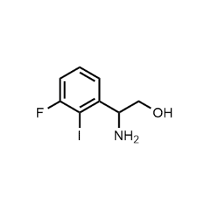 2-Amino-2-(3-fluoro-2-iodophenyl)ethan-1-ol|CS-1163187