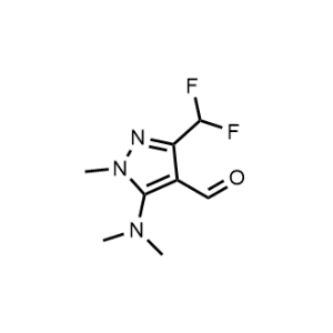 3-(Difluoromethyl)-5-(dimethylamino)-1-methyl-1H-pyrazole-4-carbaldehyde|CS-1163218