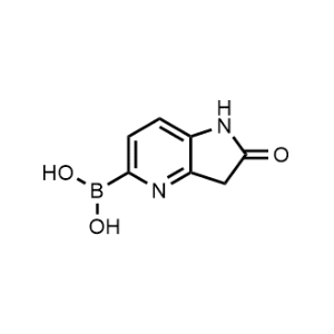 (2-Oxo-2,3-dihydro-1H-pyrrolo[3,2-b]pyridin-5-yl)boronic acid|CS-1163373