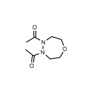 1,1'-(1,4,5-Oxadiazepane-4,5-diyl)bis(ethan-1-one)|CS-1163480