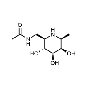 N-(((2R,3R,4R,5R,6S)-3,4,5-Trihydroxy-6-methylpiperidin-2-yl)methyl)acetamide|CS-1163495