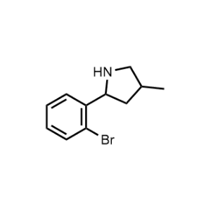 2-(2-Bromophenyl)-4-methylpyrrolidine|CS-1163535