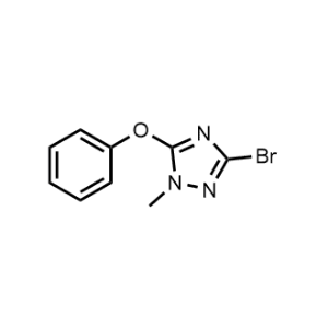 3-Bromo-1-methyl-5-phenoxy-1H-1,2,4-triazole|CS-1163581