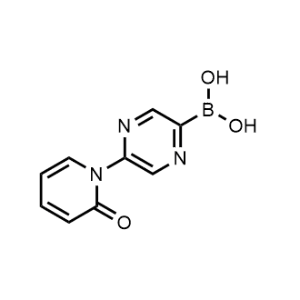 (5-(2-Oxopyridin-1(2H)-yl)pyrazin-2-yl)boronic acid|CS-1163587