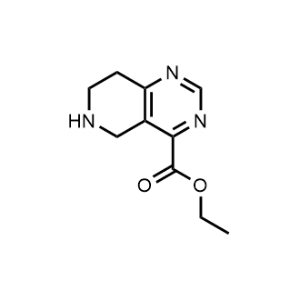 Ethyl 5,6,7,8-tetrahydropyrido[4,3-d]pyrimidine-4-carboxylate|CS-1163665