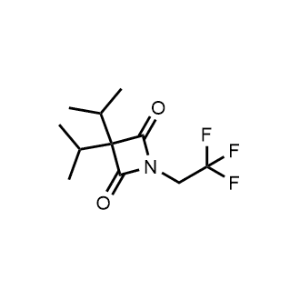 3,3-Diisopropyl-1-(2,2,2-trifluoroethyl)azetidine-2,4-dione|CS-1163769