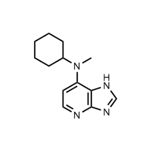 N-Cyclohexyl-N-methyl-1H-imidazo[4,5-b]pyridin-7-amine|CS-1163776