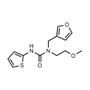 1-(Furan-3-ylmethyl)-1-(2-methoxyethyl)-3-(thiophen-2-yl)urea|CS-1163797