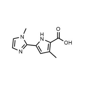 3-Methyl-5-(1-methyl-1H-imidazol-2-yl)-1H-pyrrole-2-carboxylic acid|CS-1163842