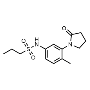 N-(4-Methyl-3-(2-oxopyrrolidin-1-yl)phenyl)propane-1-sulfonamide|CS-1163867