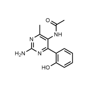 N-(2-Amino-4-(2-hydroxyphenyl)-6-methylpyrimidin-5-yl)acetamide|CS-1163912