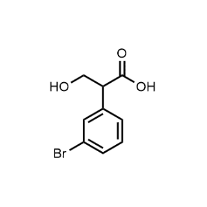 2-(3-Bromophenyl)-3-hydroxypropanoic acid|CS-1163993